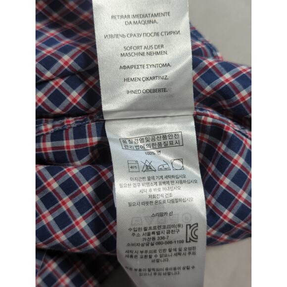 Ralph Lauren Slim Fit Button Down Shirt XXL Plaid Long Sleeve Casual Preppy - Picture 12 of 14